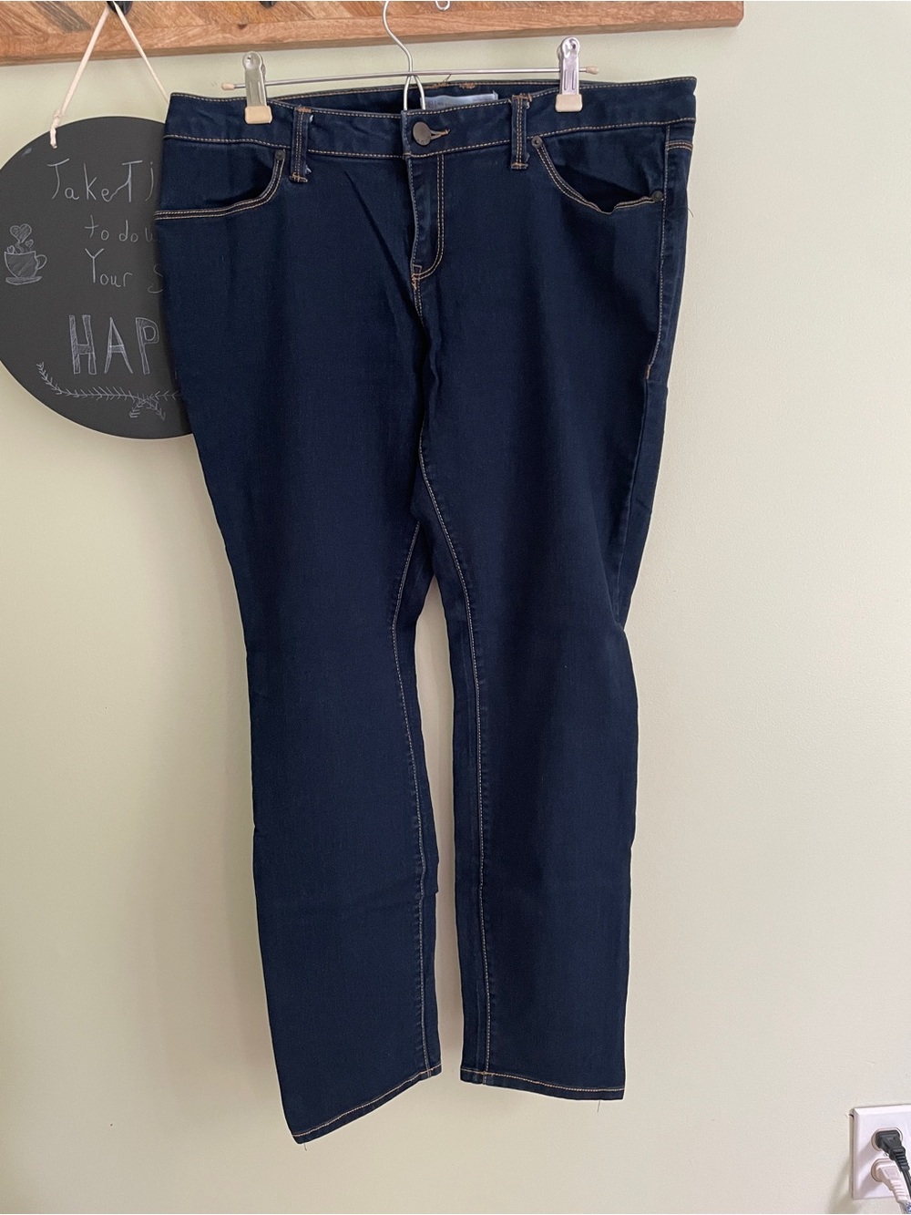 No Boundaries Navy Skinny Stretch Jeans
